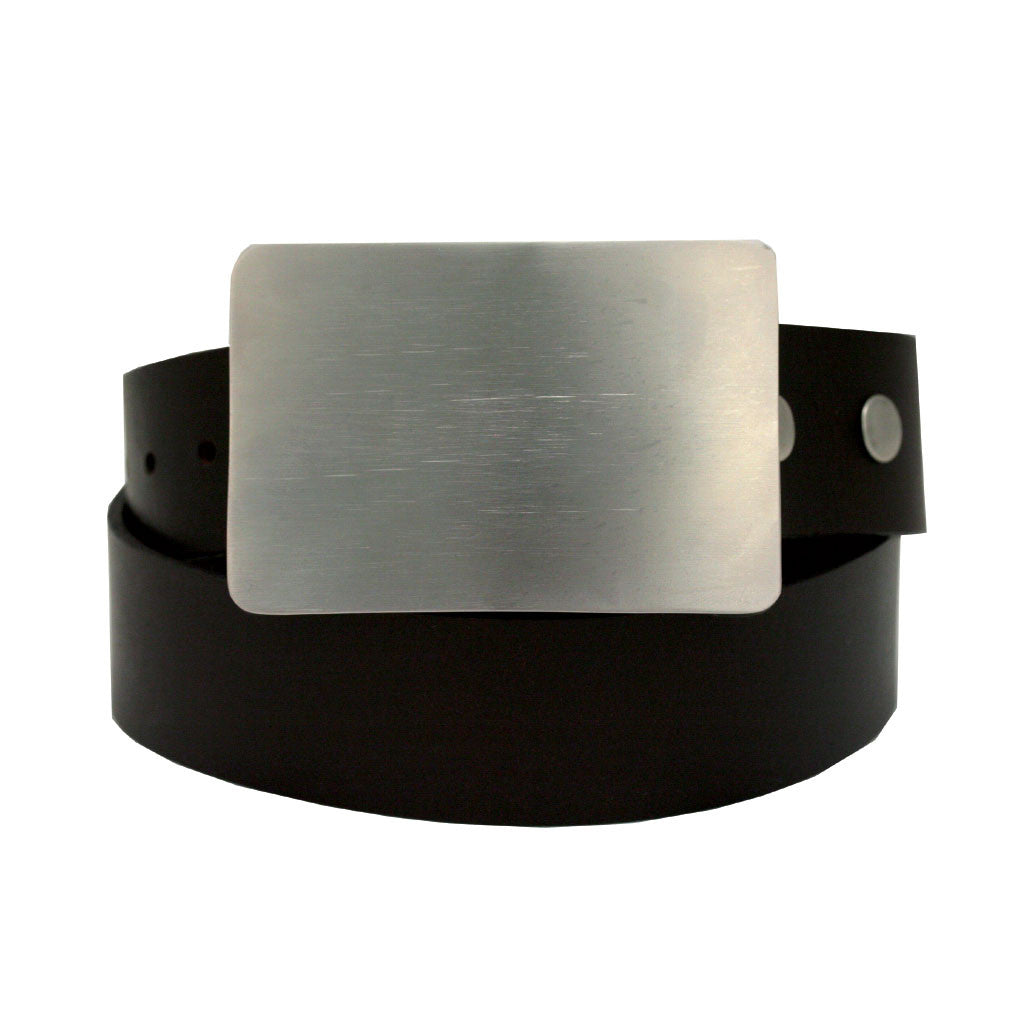 Letter Belt Buckles Men Custom  Stainless Steel Initials Belt